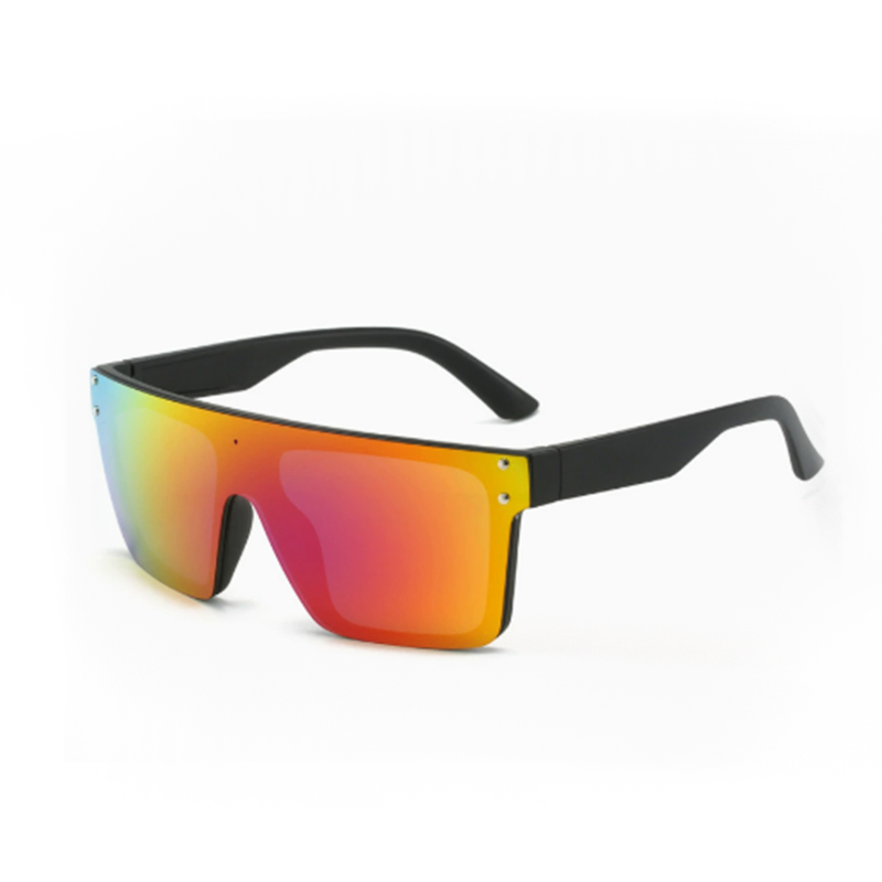Outdoor-Einzelfassung Große Sport-Sonnenbrille für Radfahren