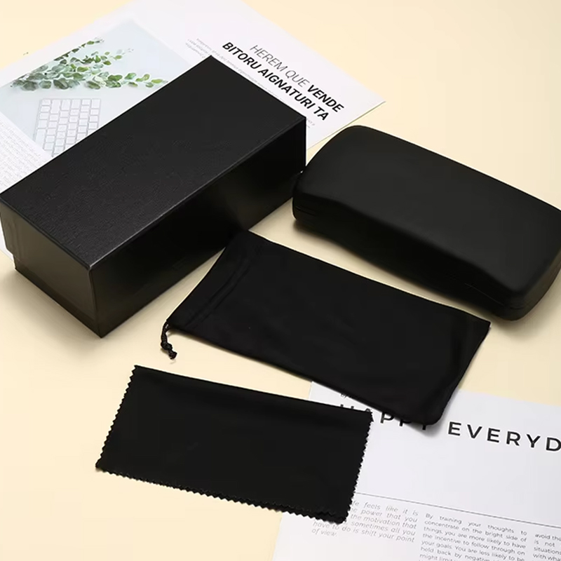 Sonnenbrillen-Etui-Set Lederbrillen Boxen Verpackung Brillen