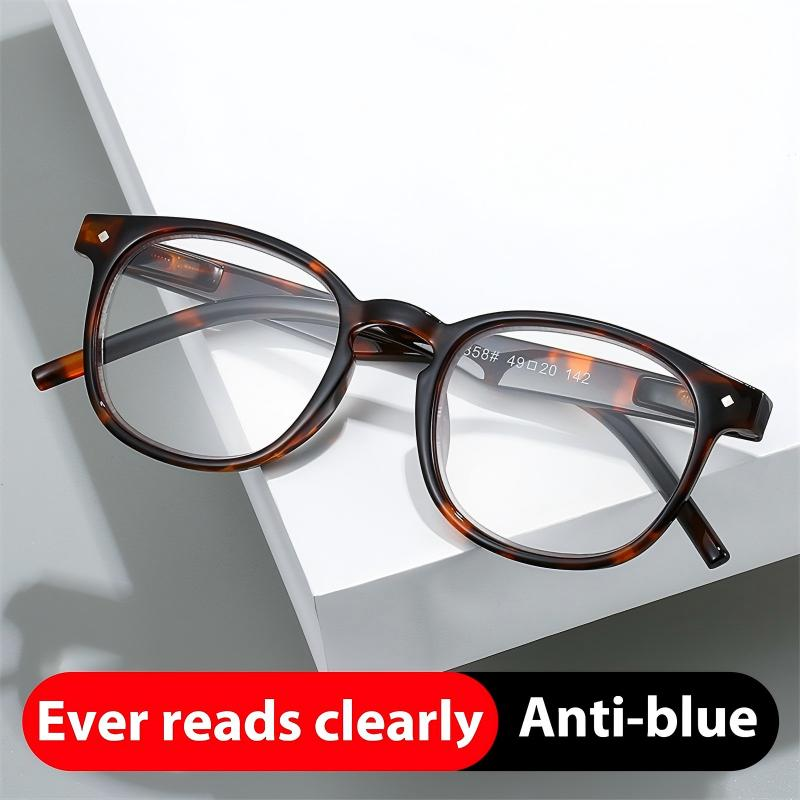 Runde Anti-Blaulicht-Lesebrille für Männer und Frauen
