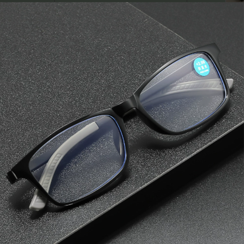 Anti-Blaulicht-Lesebrille aus Kunststoff für Männer und Frauen