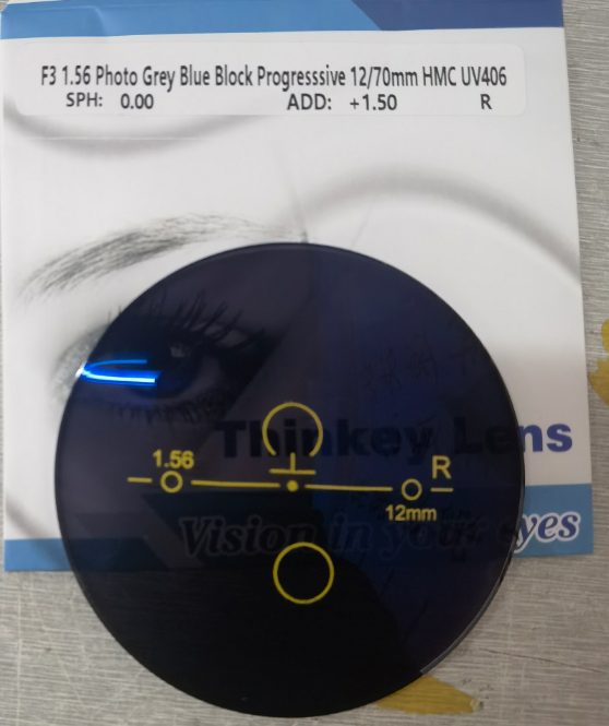 F3 Series Photochromic Gray Lenses